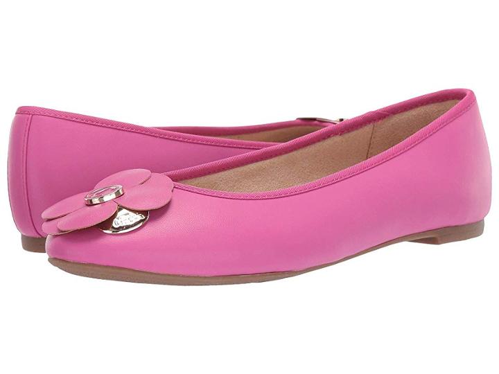 Circus By Sam Edelman Cecilia (pink Dahlia Sheep Nappa) Women's Flat Shoes