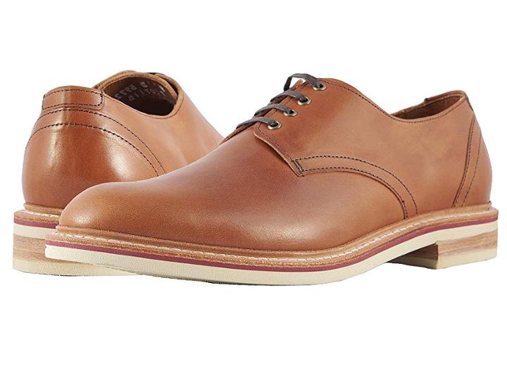 Allen Edmonds Nomad Derby (tan) Men's Lace Up Cap Toe Shoes