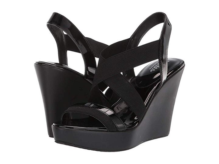 Charles By Charles David Pat (black Elastic) Women's Shoes