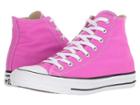 Converse Chuck Taylor(r) All Star(r) Seasonal Color Hi (hyper Magenta) Lace Up Casual Shoes