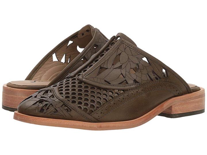 Free People Paramount Slip-on Loafer (khaki) Women's Clog/mule Shoes