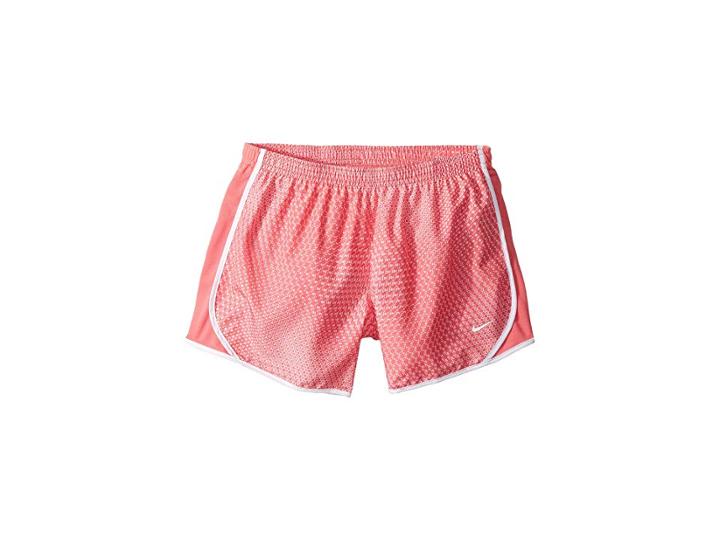 Nike Kids Dry Tempo Aop 2 Shorts (little Kids/big Kids) (pink Nebula/pink Nebula/pink/pink) Girl's Shorts