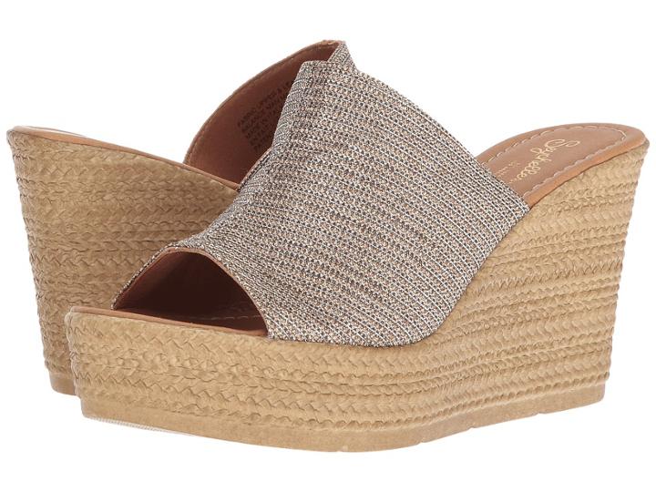 Seychelles Spa (bronze Metallic) Women's Wedge Shoes