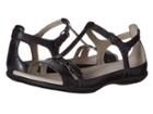 Ecco Flash T-strap Sandal Ii (black) Women's Sandals
