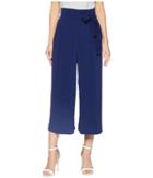 Anne Klein Belted Cropped Trouser (eclipse) Women's Casual Pants