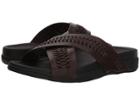 Fitflop Surfer Slide (chocolate Brown) Men's Sandals
