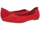 Madden Girl Tamy (red Fabric) Women's Flat Shoes