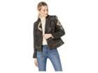 Double D Ranchwear Gujarat Jacket (black/brown) Women's Coat
