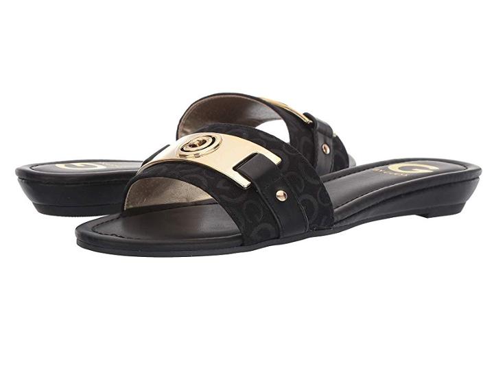 G By Guess Jeena (black/black Shining/black) Women's Shoes