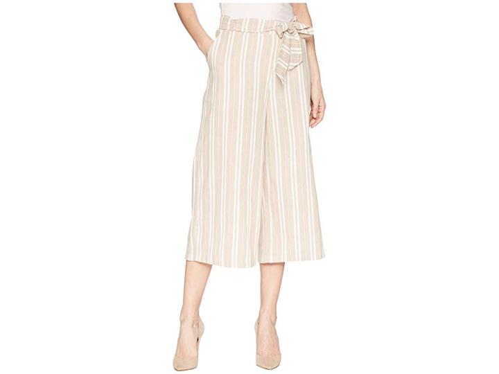 Jack By Bb Dakota Everly Stripe Pants (beach Beige) Women's Casual Pants