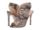 Jessica Simpson Javrey (neutral Glossy Dessert Snake Print) Women's Shoes