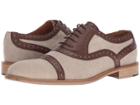 Right Bank Shoe Cotm Indy Washed Canvas Oxford (beige) Men's Shoes