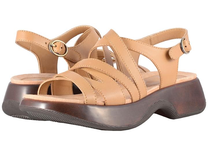 Dansko Lolita (sand Full Grain) Women's Sandals