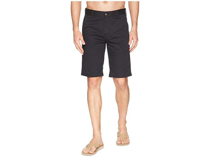 Prana Table Rock Chino Shorts (black) Men's Shorts