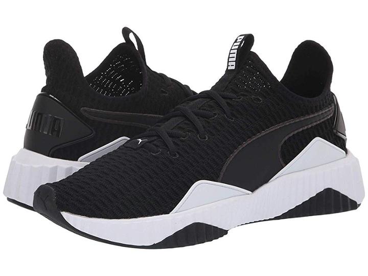 Puma Defy (puma Black/puma White) Men's Lace Up Casual Shoes