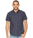 O'neill Rowdy Short Sleeve Woven Top (navy) Men's Clothing