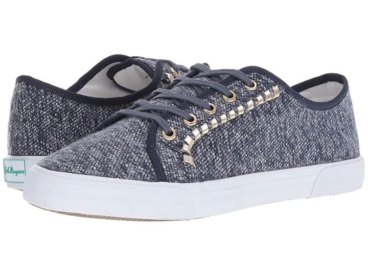 Jack Rogers Carter (blue Textile) Women's Shoes