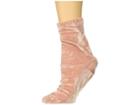 Steve Madden 1-pack Velvet Anklet (blush) Women's Crew Cut Socks Shoes