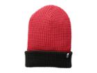 The North Face Kids Waffle Beanie (big Kids) (tnf Red/tnf Black) Beanies