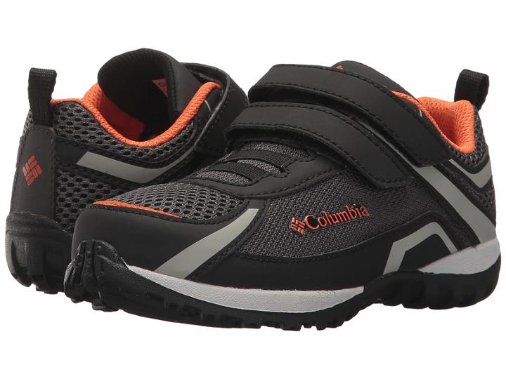 Columbia Kids Conspiracy (toddler/little Kid/big Kid) (dark Grey/heatwave) Boys Shoes