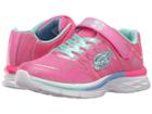 Skechers Kids Dream N' Dash 81131l (little Kid/big Kid) (neon Pink/aqua) Girl's Shoes