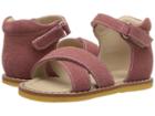 Elephantito Amy Crossed Sandal (toddler) (dusty Pink) Girls Shoes