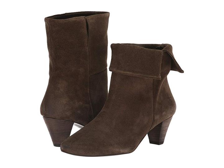 Free People Adella Heel Boot (khaki) Women's Pull-on Boots