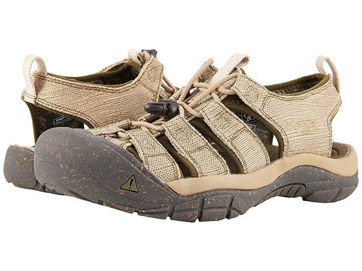 Keen Newport Retro (hemp/dark Olive) Men's Shoes