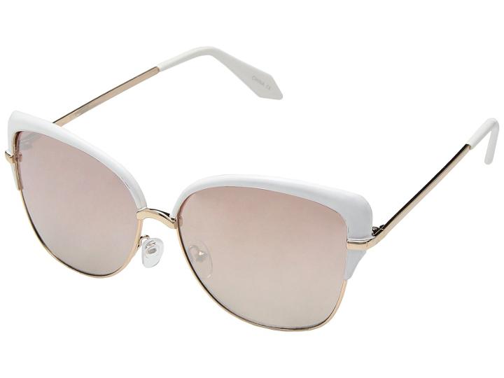 Steve Madden Sm485141 (white) Fashion Sunglasses