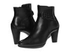 Ecco Sculptured 75 Mid Boot (black) Women's Boots