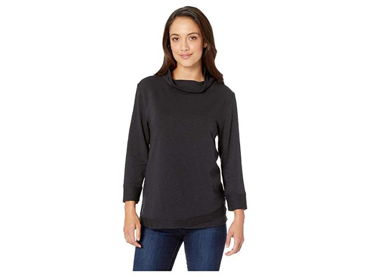 Fresh Produce Ana Pullover (black) Women's Long Sleeve Pullover