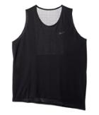 Nike Breathe Sleeveless Training Top (size 1x-3x) (black/white) Women's Sleeveless