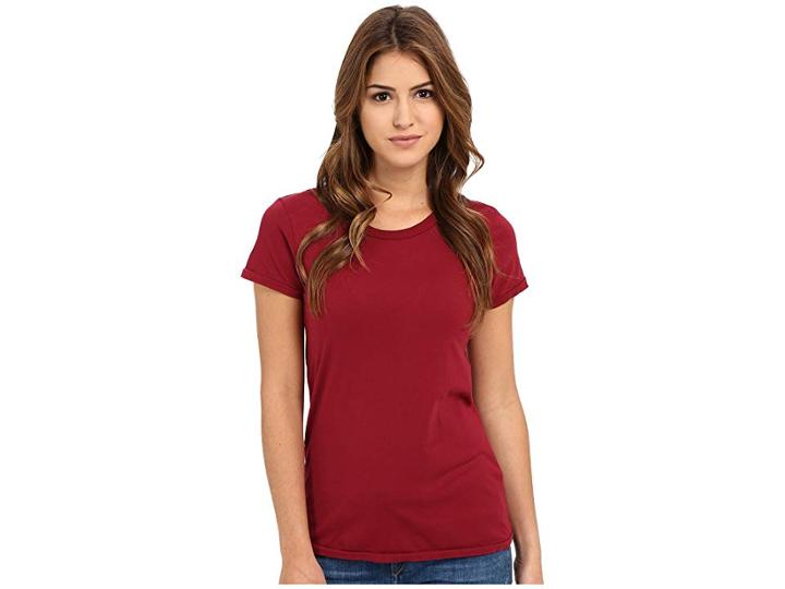 Alternative Cotton Jersey Vintage Tee (redwood) Women's T Shirt