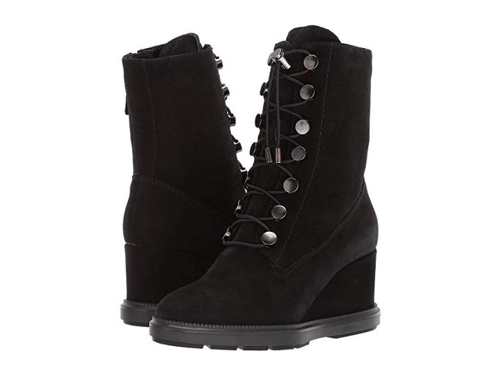 Aquatalia Campbell (black Suede) Women's Shoes