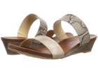Cl By Laundry Aneesa (rose Gold/beige Snake) Women's Shoes