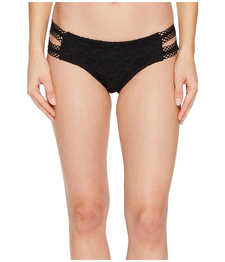 Becca By Rebecca Virtue Captured Hipster Pant Bottoms (black) Women's Swimwear