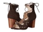 Nine West Gweniah (dark Brown Suede) Women's Shoes