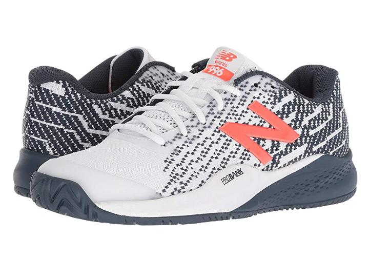 New Balance Mch996v3 Tennis (white/petrol) Men's Tennis Shoes