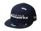 New Era Seattle Seahawks Pinned Snap (dark Blue) Baseball Caps