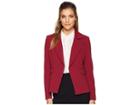 Calvin Klein Knit Button Front (persimmon) Women's Clothing