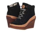 Merrell Tremblant Wedge Lace (black) Women's Lace-up Boots