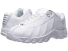 K-swiss St329 Cmf (white/silver Leather) Women's Running Shoes
