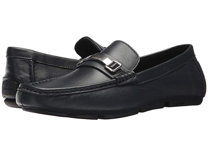 Calvin Klein Maddix (dark Navy Nappa Calf) Men's Shoes