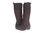 Clarks Carima Pluma (dark Brown Leather/texile Combo) Women's  Boots