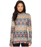 Burton Midweight Long Neck (kaleidoscope) Women's Long Sleeve Pullover