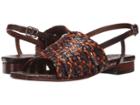 Sesto Meucci Geppy (tan Stained Calf/multi Stain) Women's Sandals