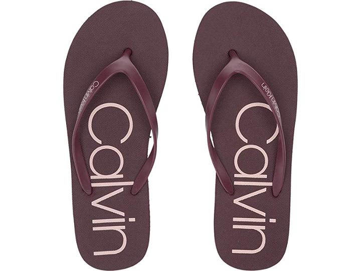 Calvin Klein Salma (bordeaux/pastel Pink Rubber) Women's Shoes