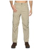 Royal Robbins Alpine Road Convertible Pants (khaki) Men's Casual Pants