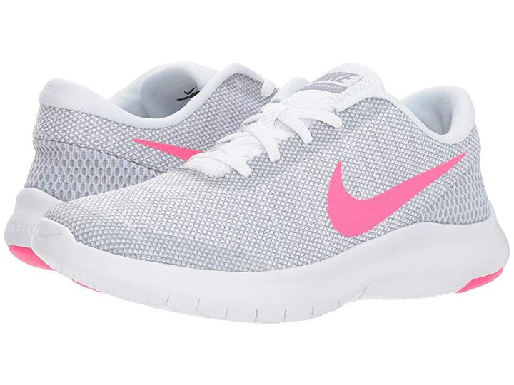 Nike Flex Experience Rn 7 (white/hyper Pink/wolf Grey) Women's Running Shoes