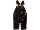 Ralph Lauren Baby Holiday Bear Corduroy Overall (infant) (polo Black) Boy's Overalls One Piece